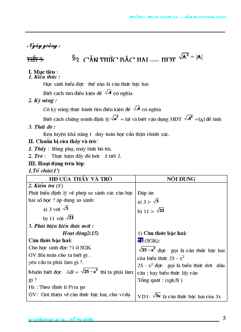 image for page Bai soan toan 9 2009 2010