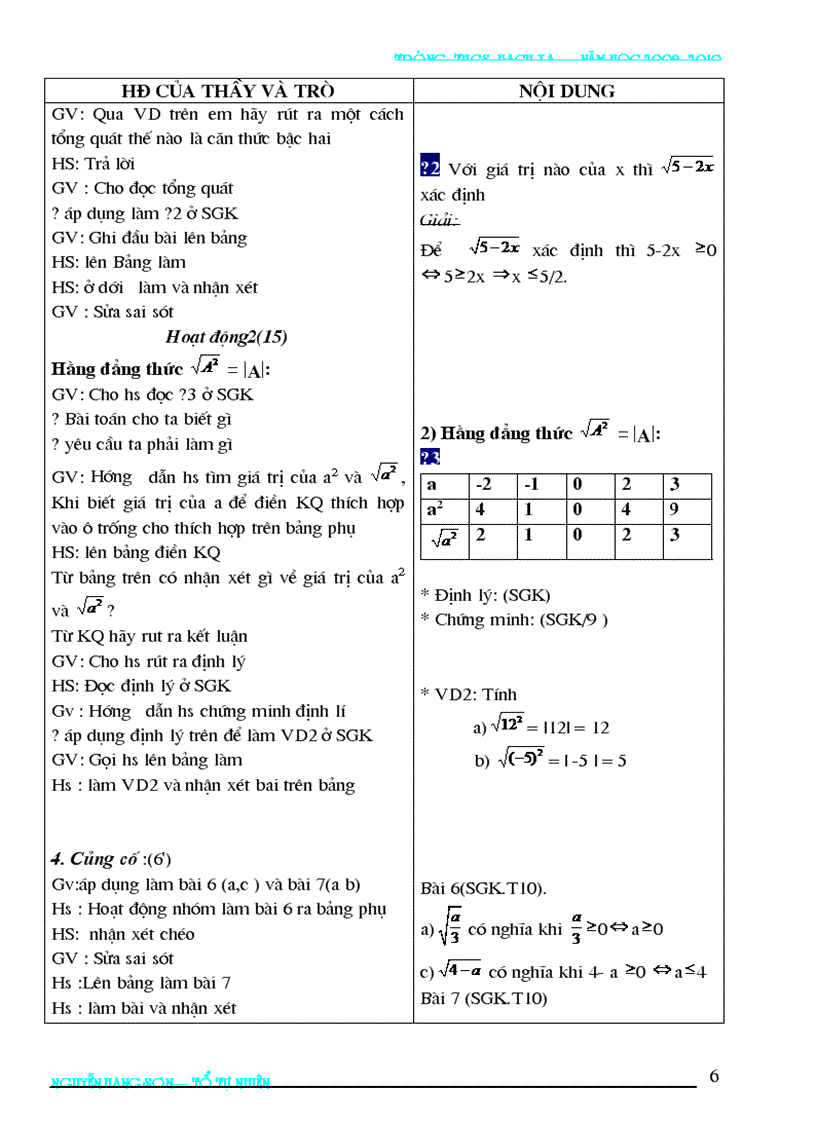 image for page Bai soan toan 9 2009 2010