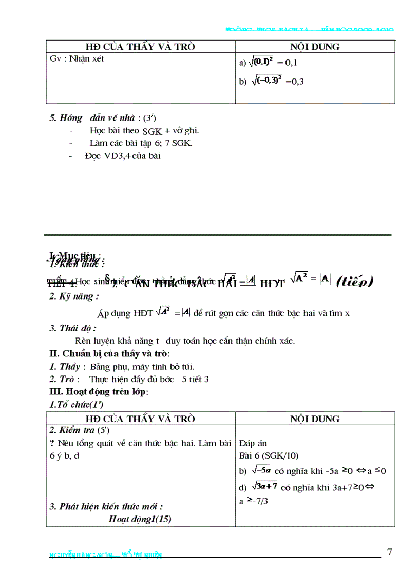 image for page Bai soan toan 9 2009 2010