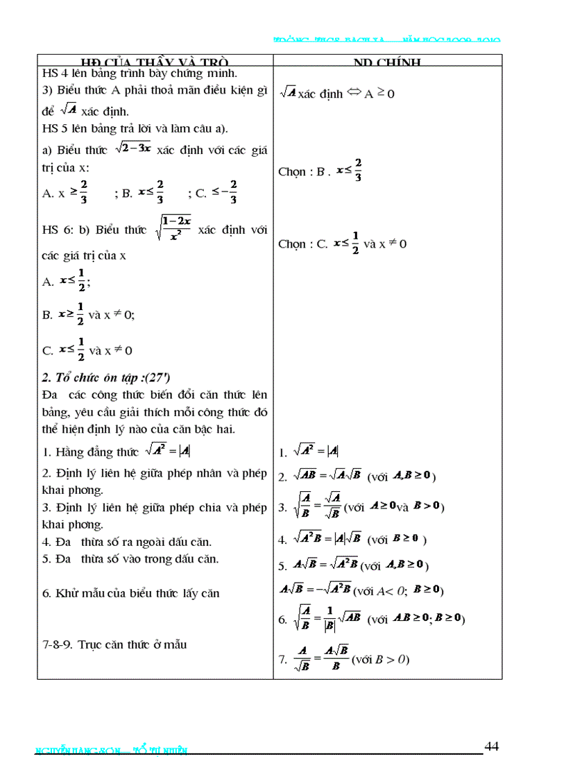 image for page Bai soan toan 9 2009 2010