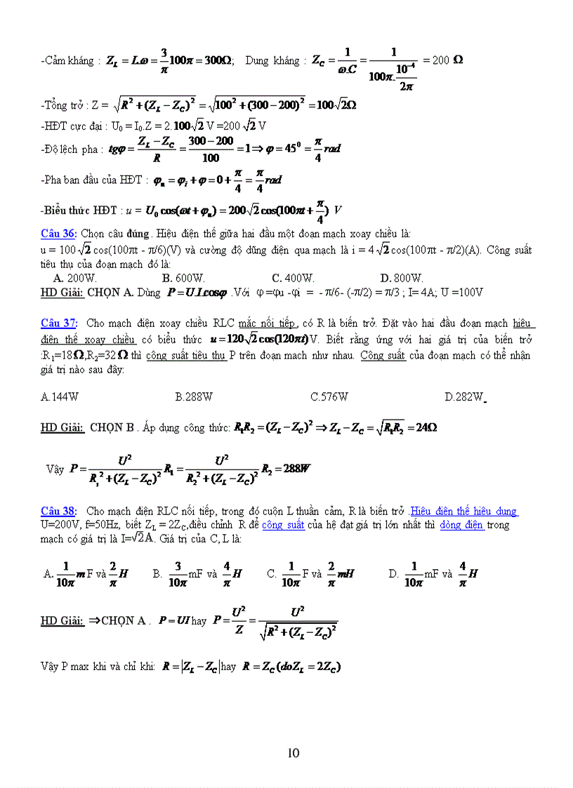 image for page Bai tao on thi dai hoc mon ly co loi giai