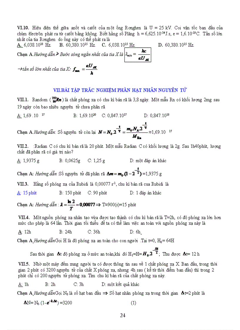 image for page Bai tao on thi dai hoc mon ly co loi giai