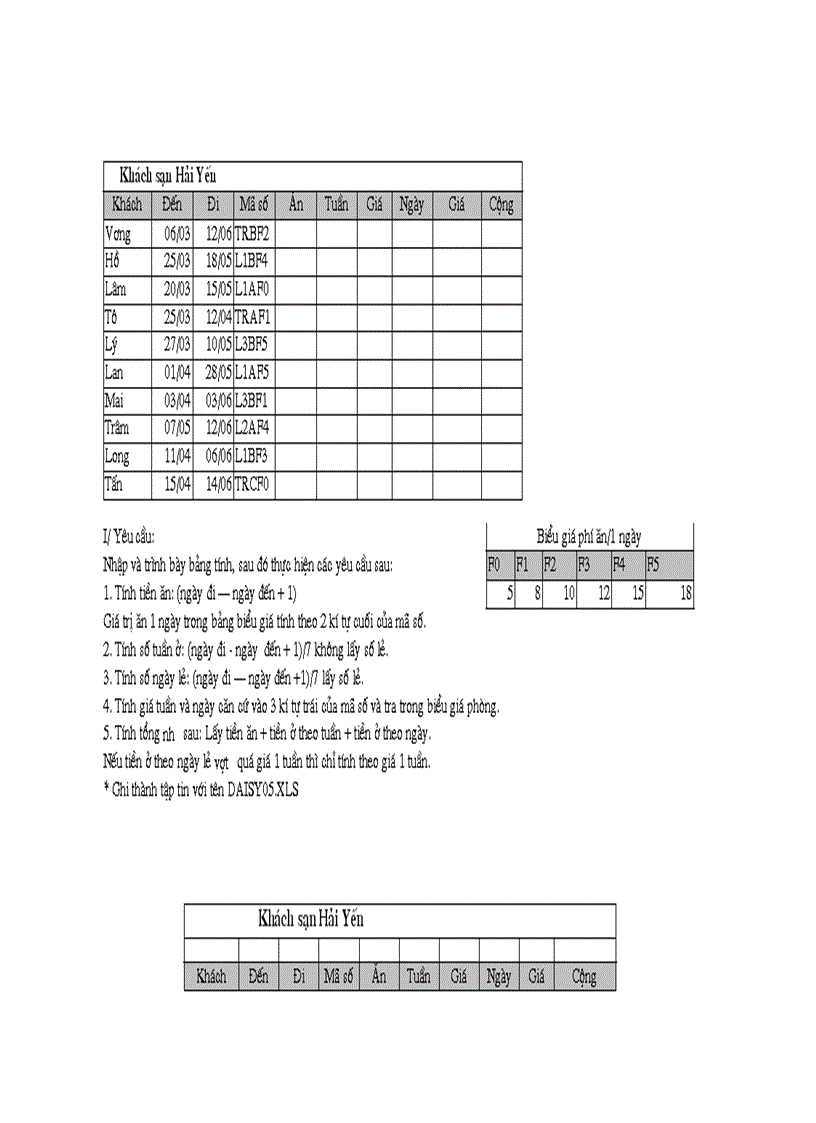 image for page Bai tap excel