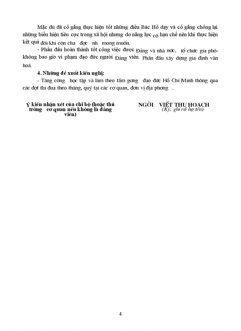 image for page Bai thu hoach 4 nam hoc tap va lam theo tam guong dao duc Ho Chi Minh