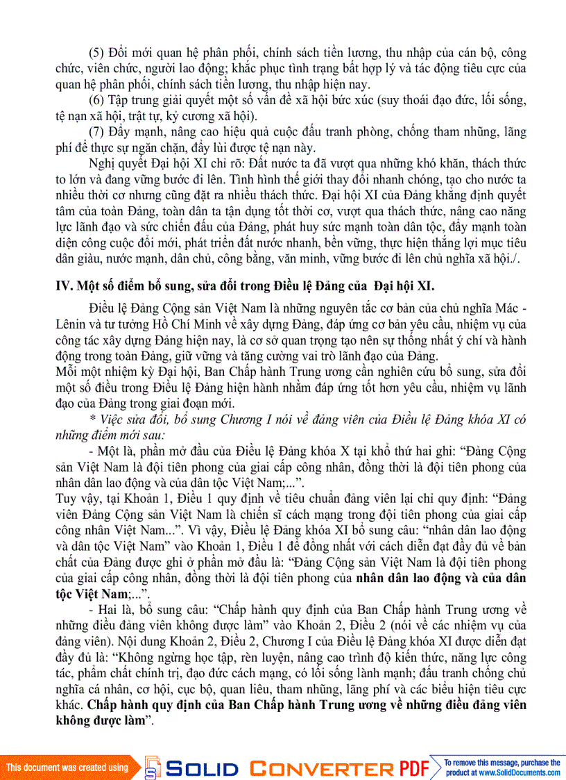 image for page Bai thu hoach hoc tap nghi quyet dai hoi dang lan thu xi