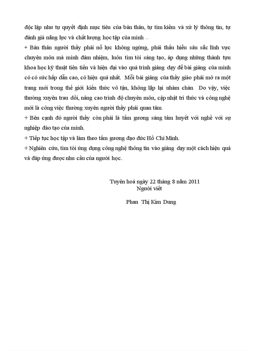 image for page Bài thu hoạch học tập Nghị Quyết ĐH XI