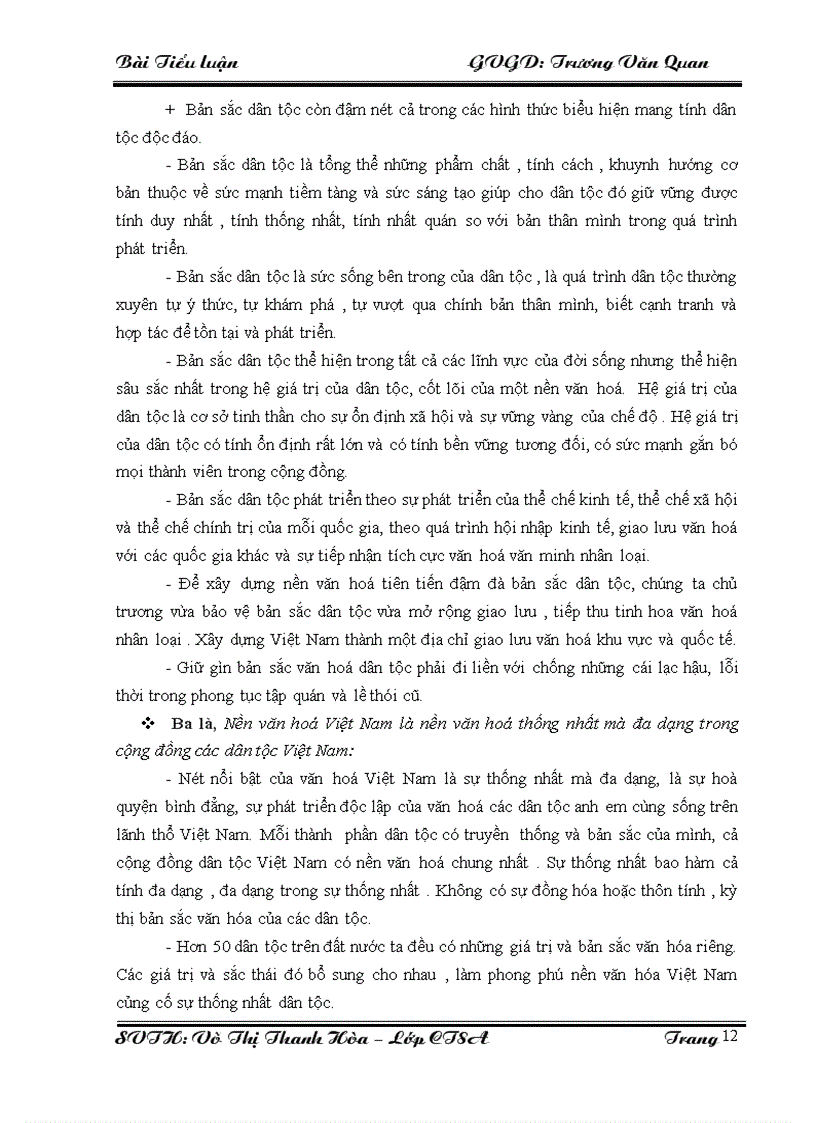 image for page Bài tiểu luận đường lối CMDCSVN