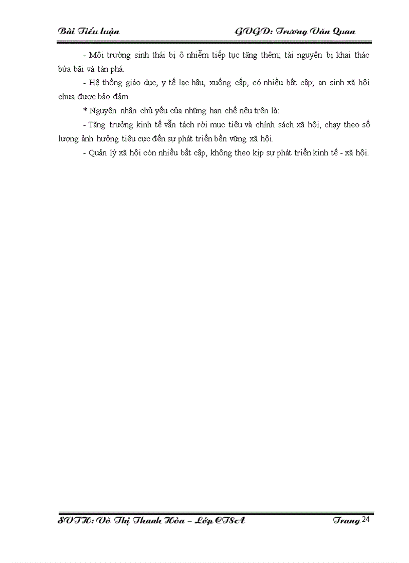 image for page Bài tiểu luận đường lối CMDCSVN