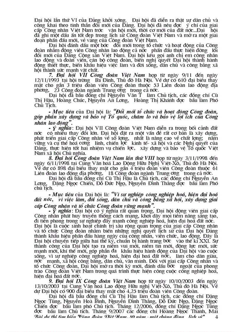 image for page Bài viết công đoàn VN 80 năm đủ cả câu 6