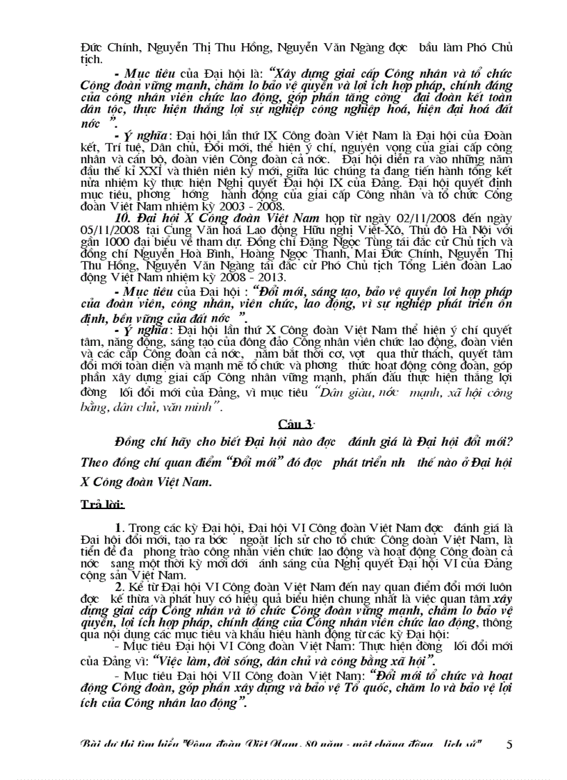 image for page Bài viết công đoàn VN 80 năm đủ cả câu 6