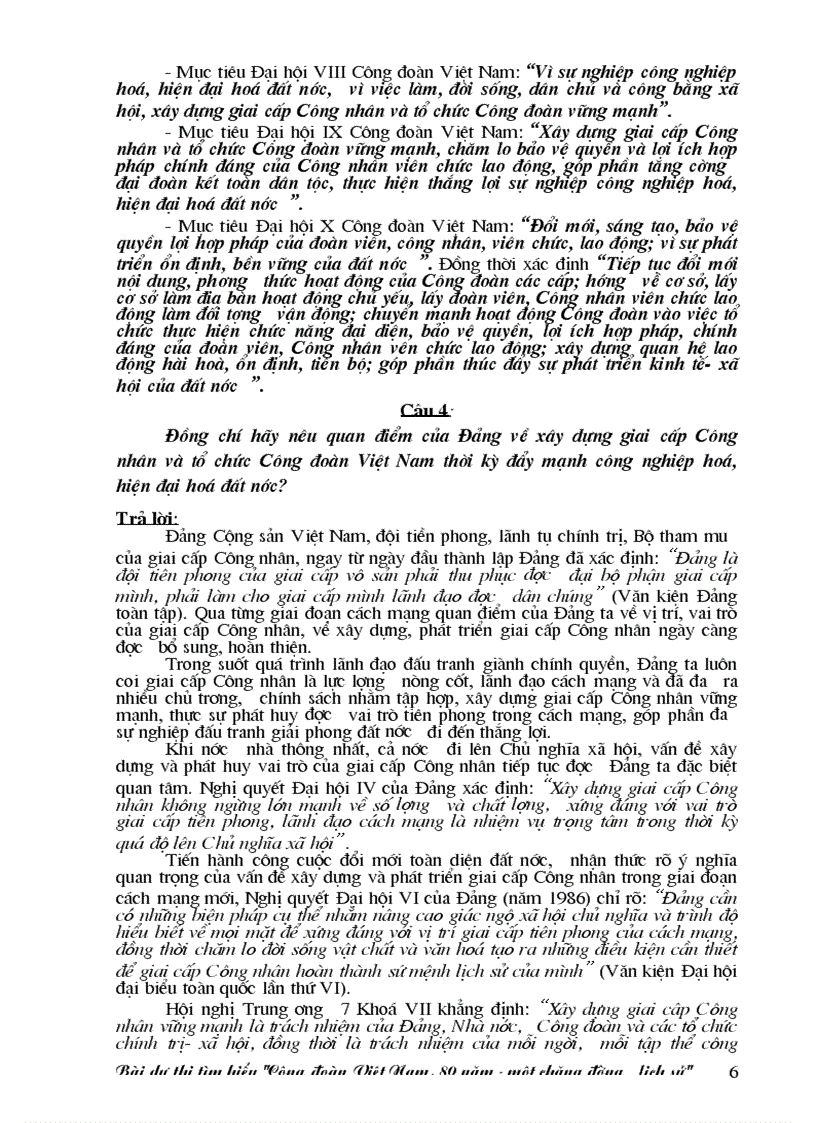 image for page Bài viết công đoàn VN 80 năm đủ cả câu 6