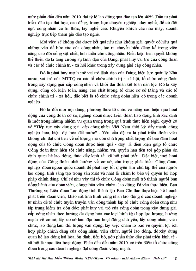 image for page Bài viết công đoàn VN 80 năm đủ cả câu 6