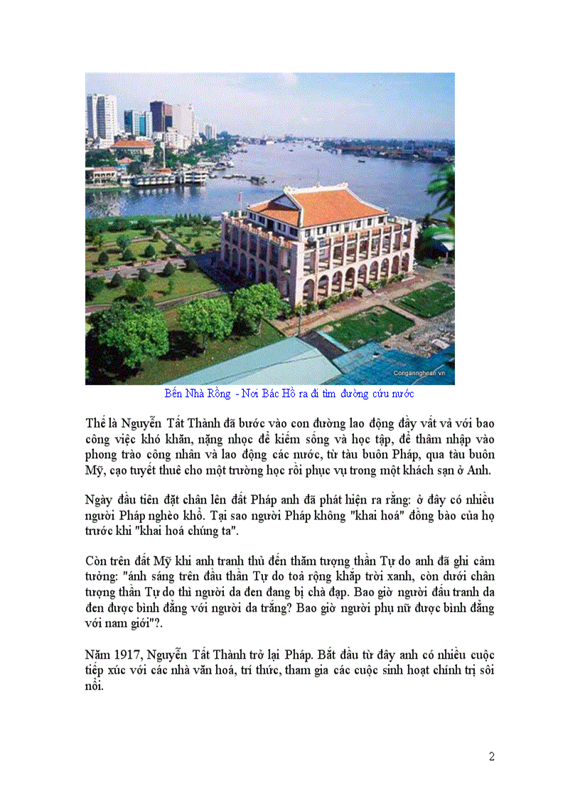 image for page Bài viet ve Bac Ho ra di tim duong cuu nuoc nam 1911