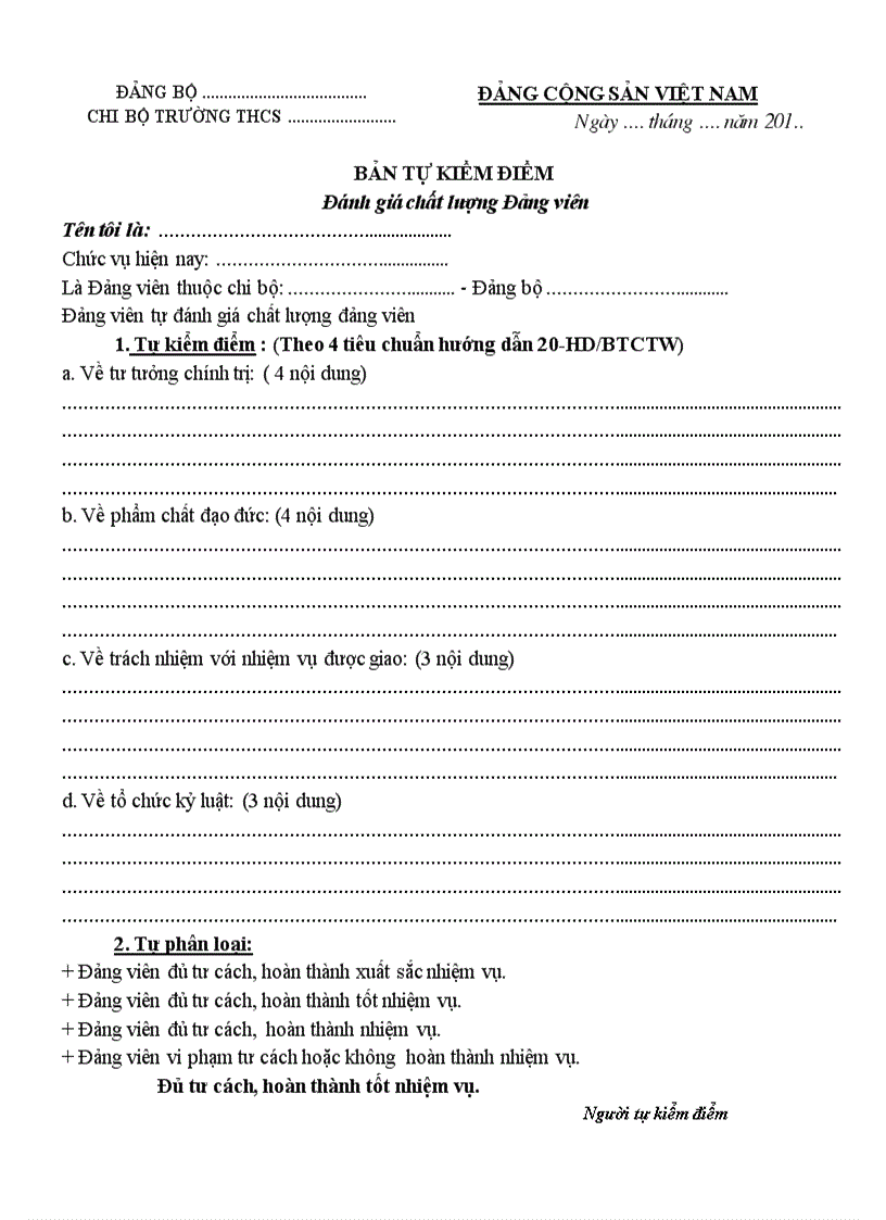image for page Ban tu kiem diem dang vien