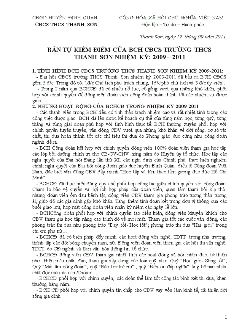 image for page Ban kiem diem BCH cong doan