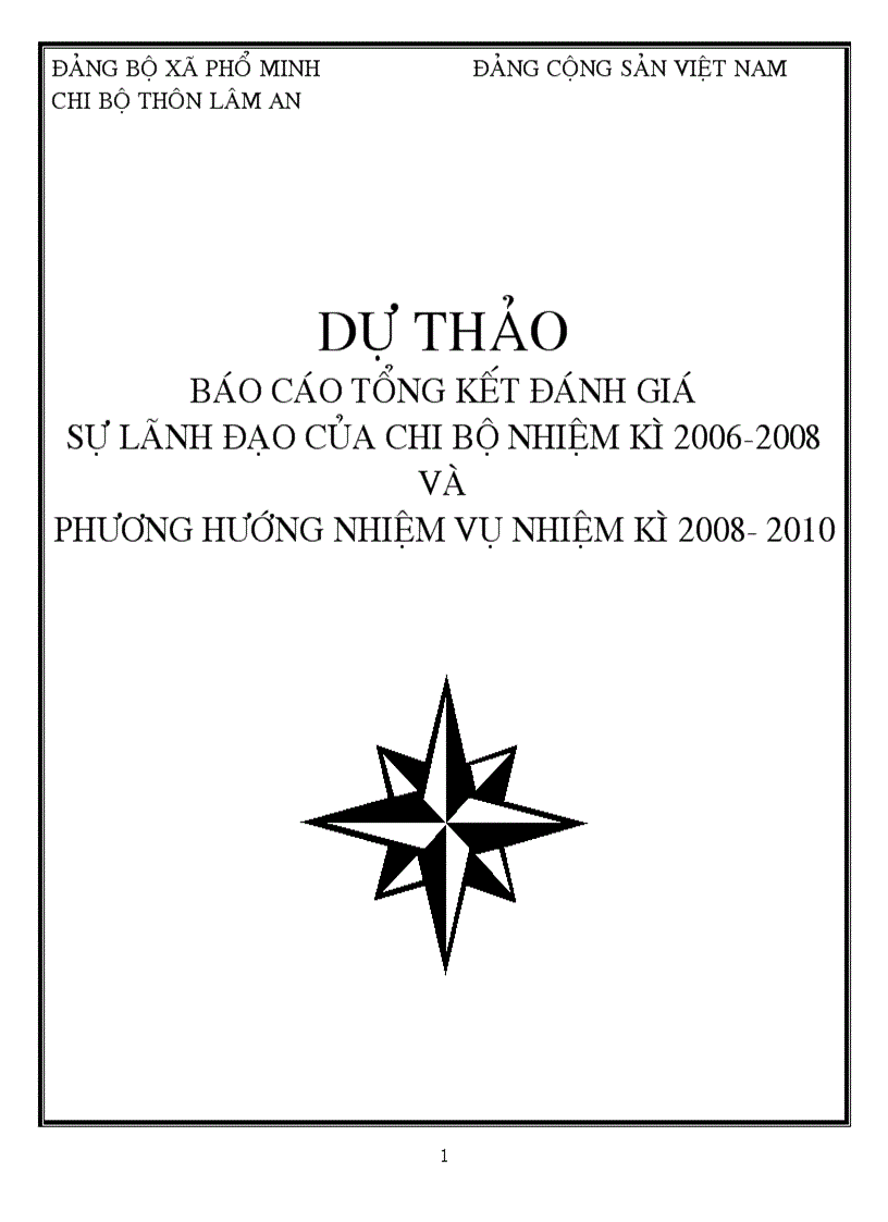 image for page Ban phuong huong nam 2008 2009