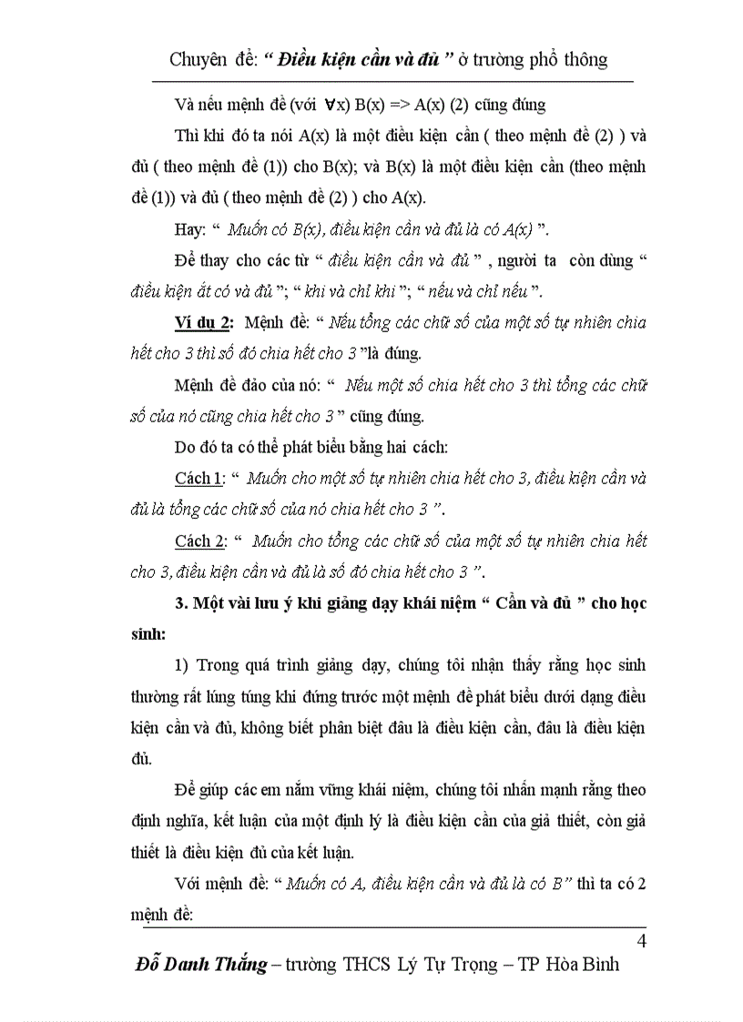 image for page Bản về điều kiện cần và đủ