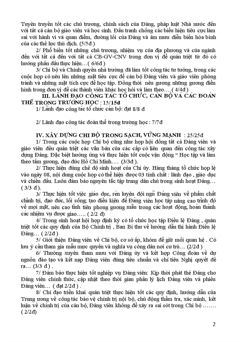 image for page Bang dang ky cua chi bo