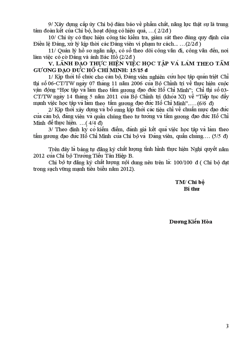 image for page Bang dang ky cua chi bo