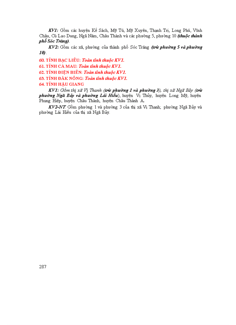 image for page Bảng phân chia khu vực năm 2010