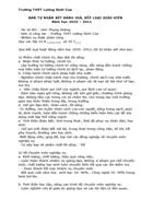 Bảng tự nhận xét đánh giá xếp loại giao viên