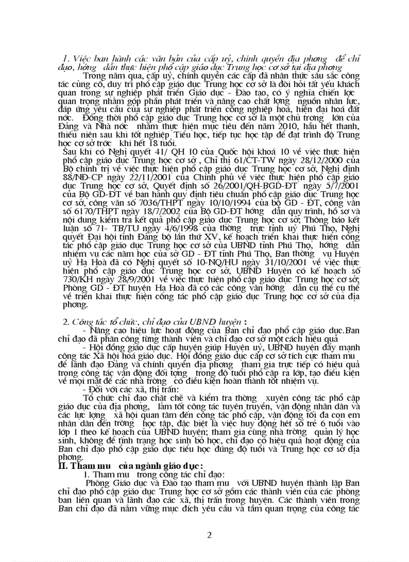 image for page Bao cao 10 nam pho cap THCS