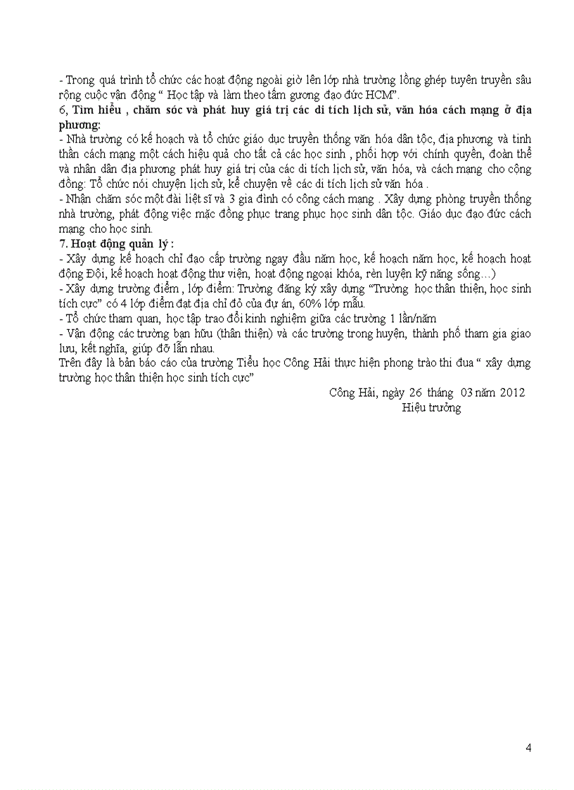 image for page Báo cáo 4 năm xây dụng THTT HSTC