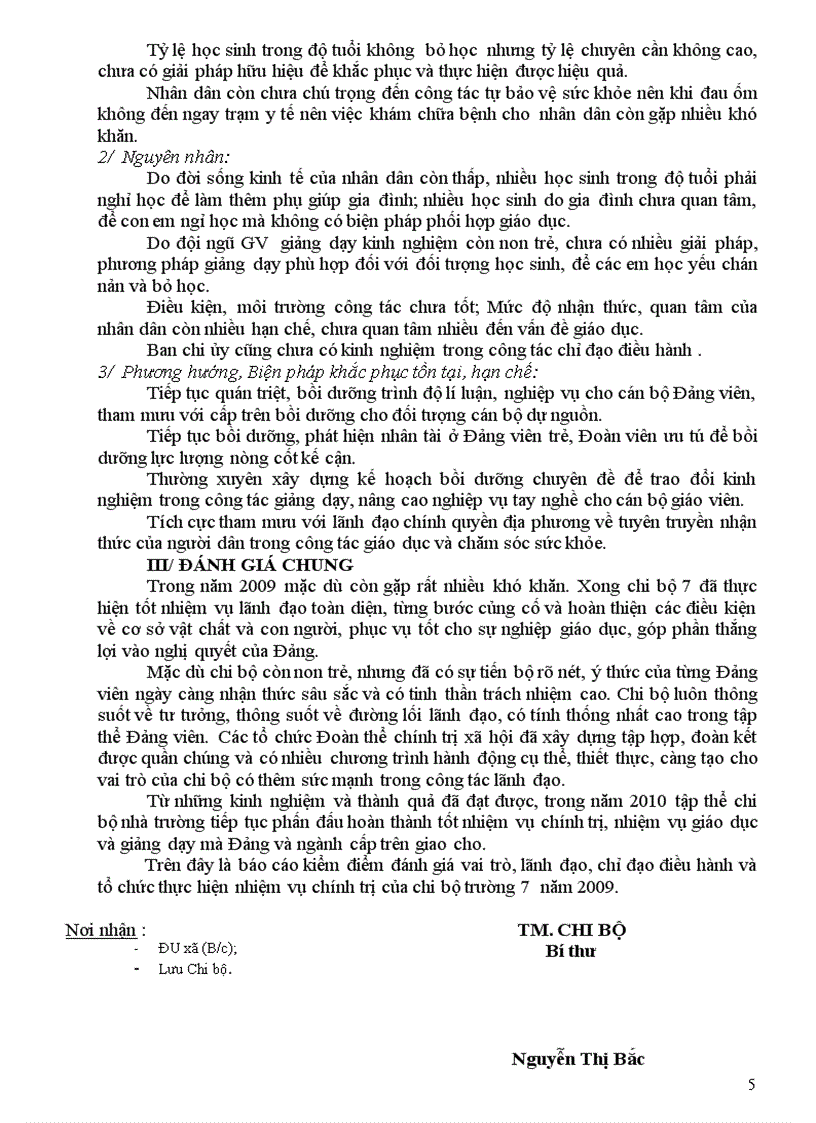 image for page Báo cáo chất lượng TCCS Đảng