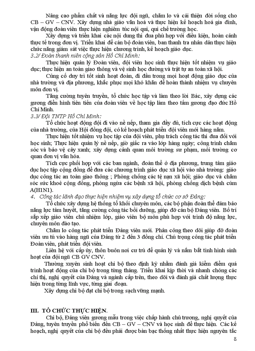 image for page Báo cáo chất lượng TCCS Đảng