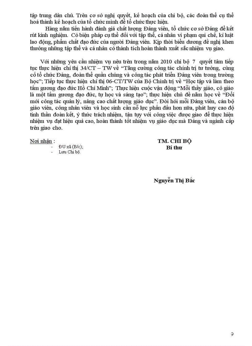 image for page Báo cáo chất lượng TCCS Đảng