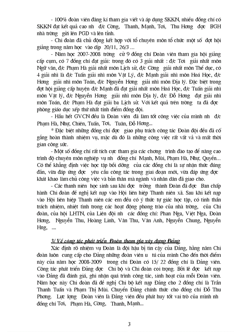 image for page Bao cao chi Doan 08 09 THCS Tu Cuong