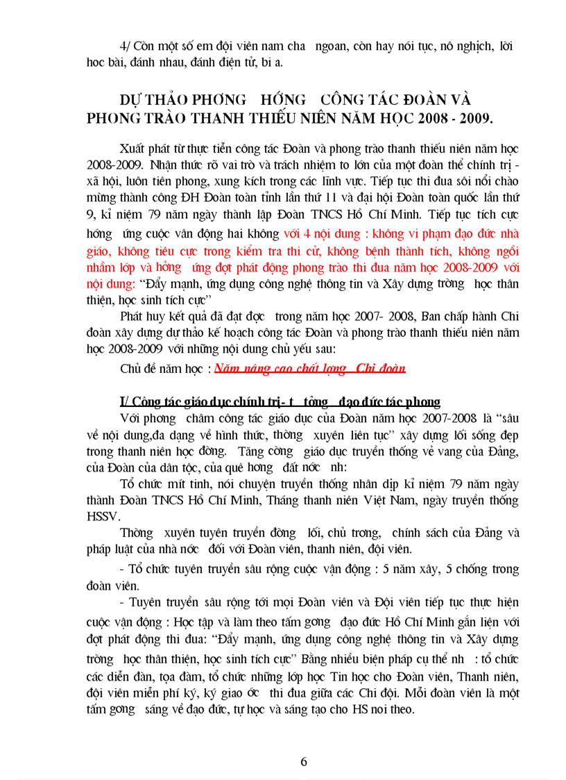 image for page Bao cao chi Doan 08 09 THCS Tu Cuong