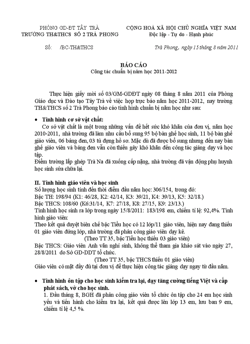 image for page Báo cáo chuẩn bị năm học