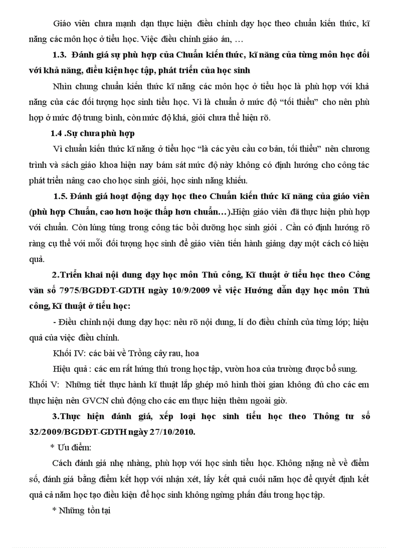 image for page Báo cáo chuẩn KT KN và đổi mới PPDH