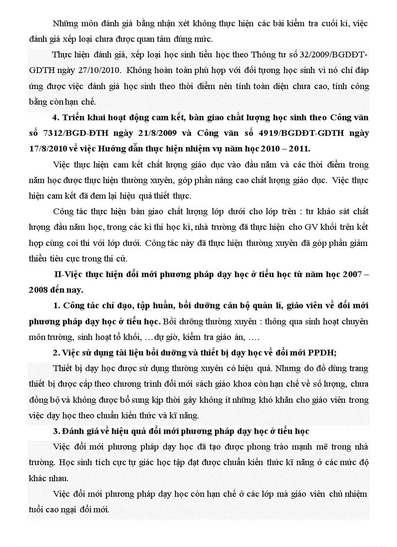 image for page Báo cáo chuẩn KT KN và đổi mới PPDH