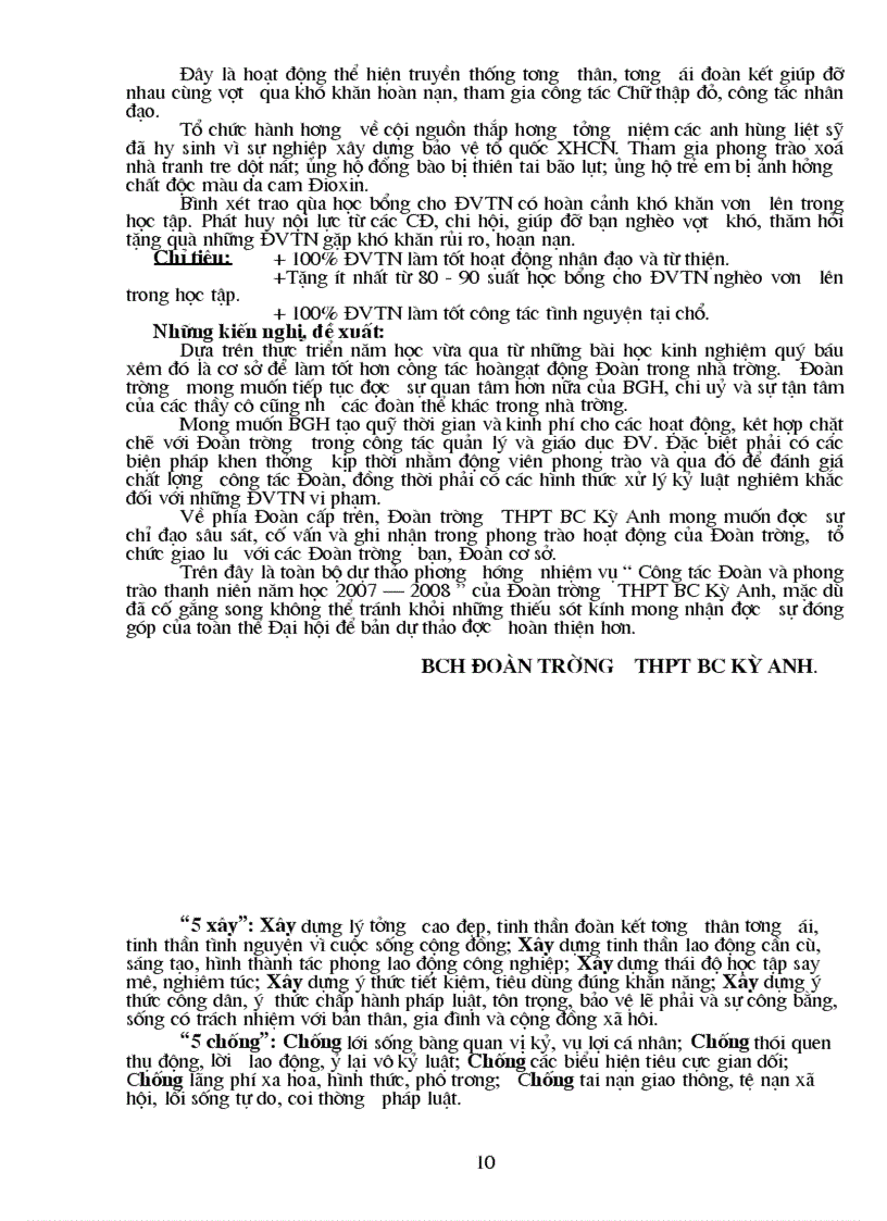 image for page Báo cáo đoàn 2006 2007