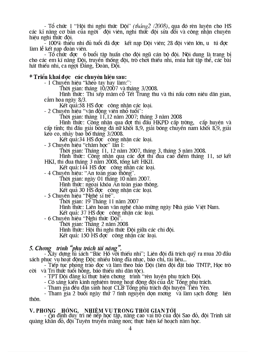 image for page Bao cao Doi TNTP 07 08 THCS DONG NGU