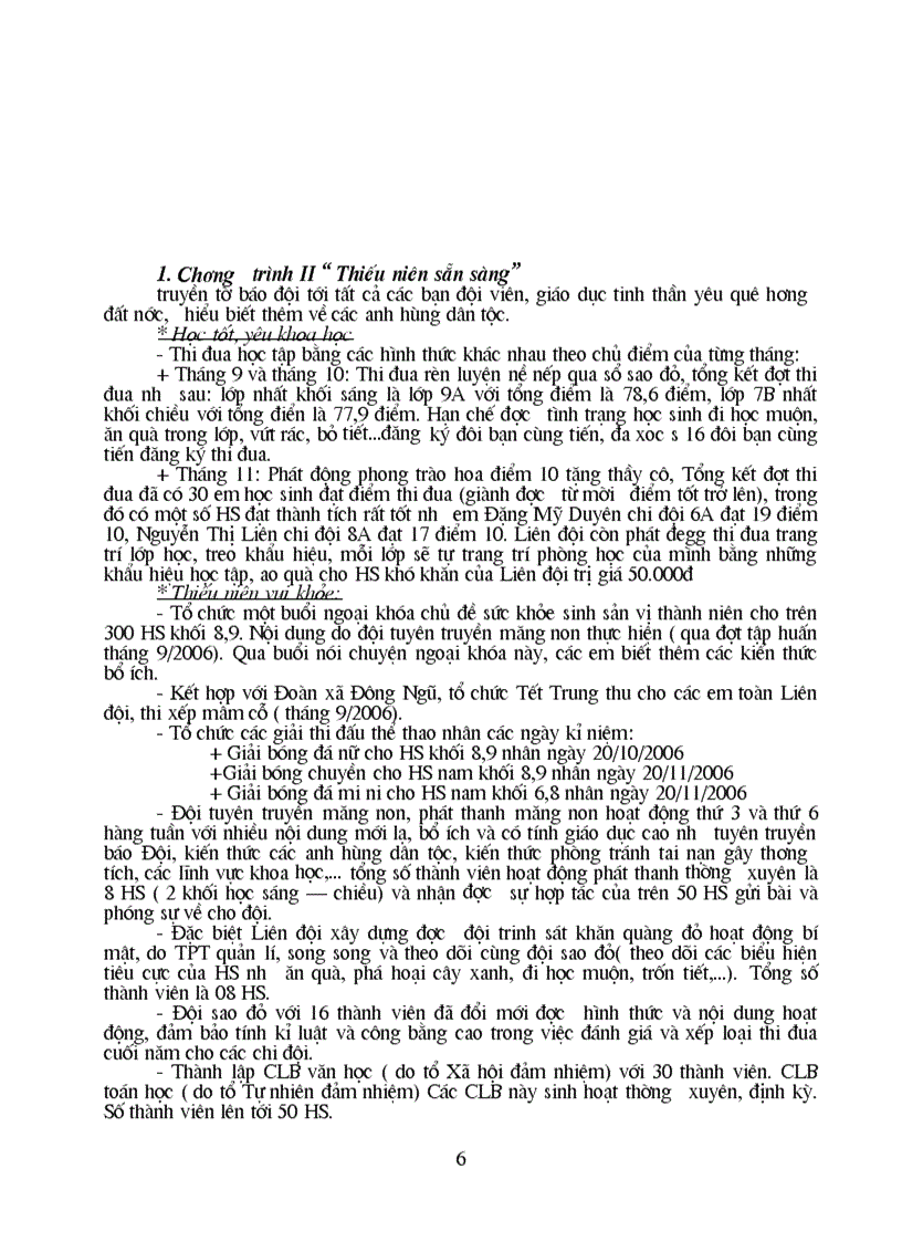 image for page Bao cao Doi TNTP 07 08 THCS DONG NGU