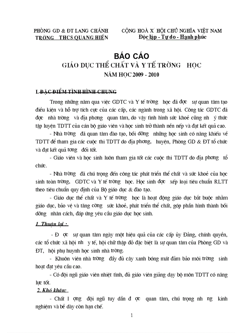 image for page Bao cao GDTC và Yte học duong