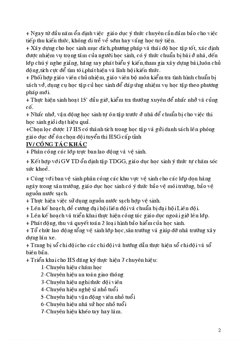 image for page Bao cao hoat dong doi va phong trao thieu nhi thang 9 10