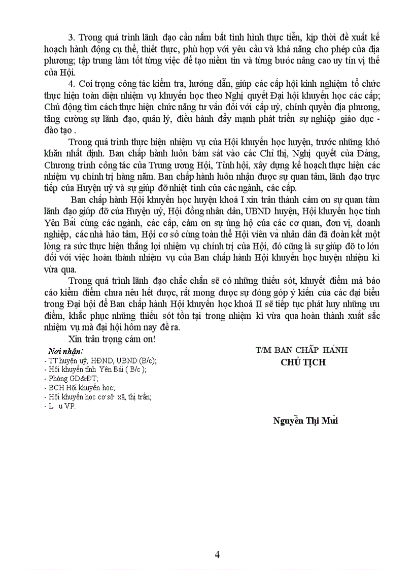 image for page Báo cáo kiểm điểm của BCH khóa I