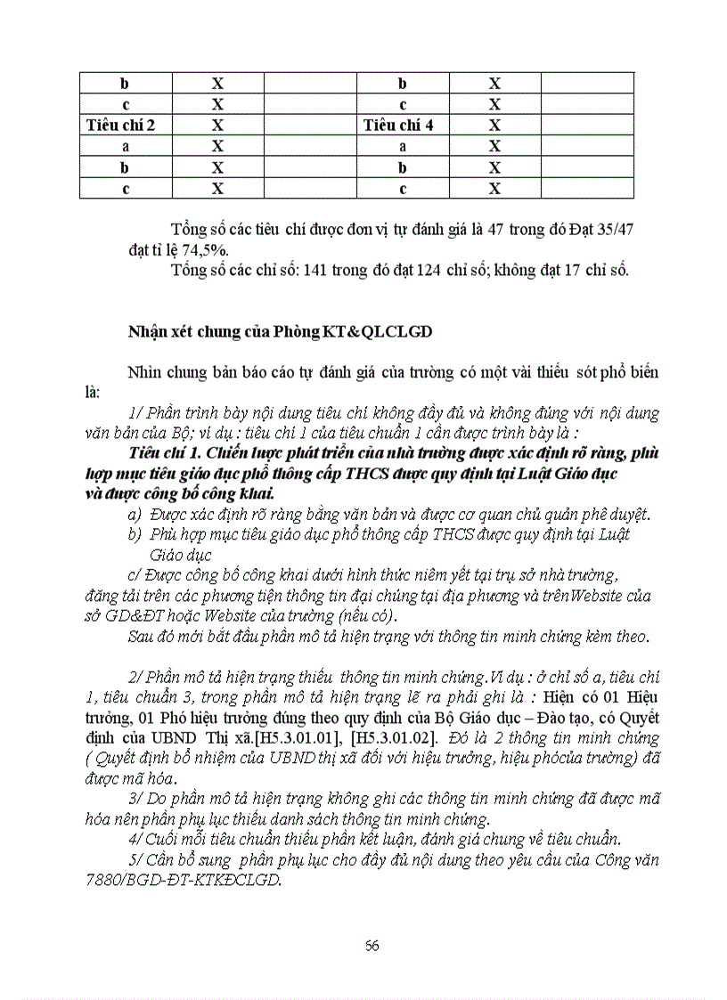 image for page Bao cao kiem dinh chat luong gd THCS