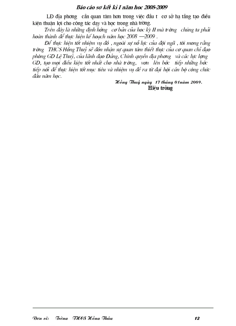image for page Báo cáo sơ kết 2008 2009