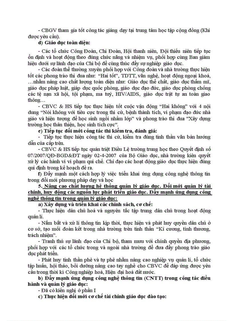 image for page Báo cáo sơ kết 2009 2010