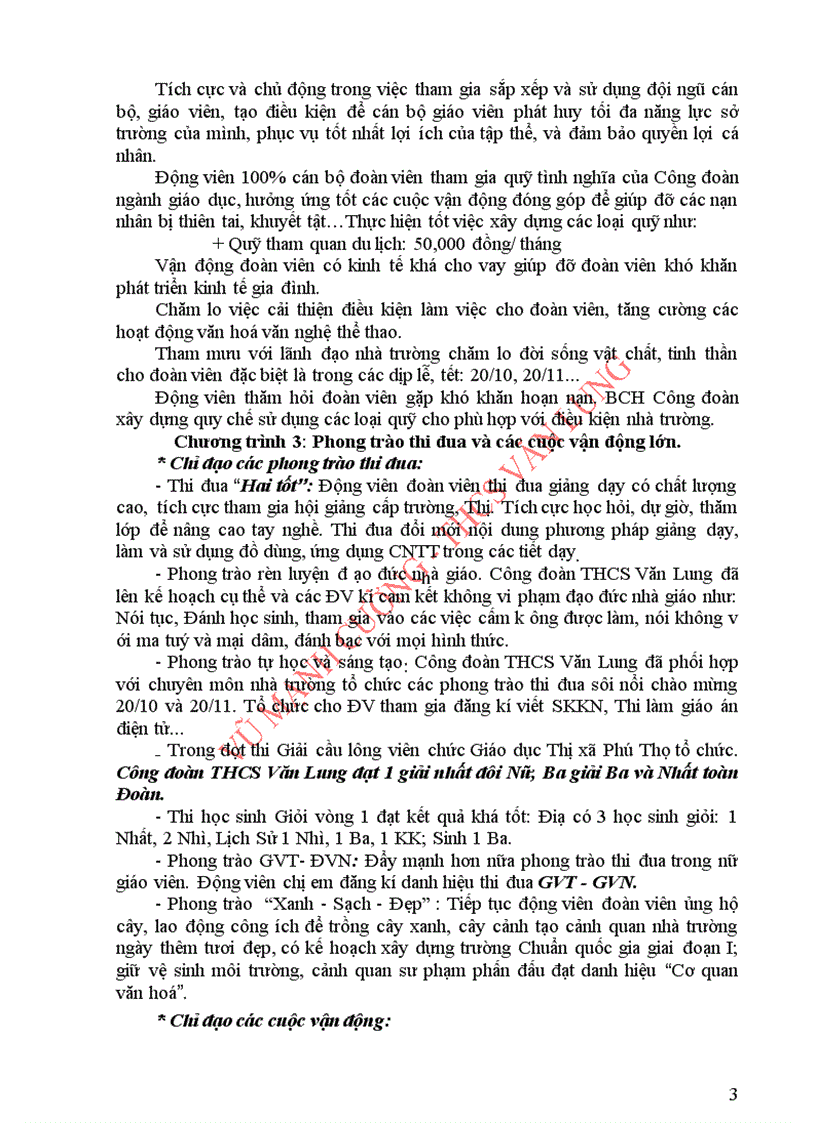 image for page Báo cáo sơ kết cđcs kì i