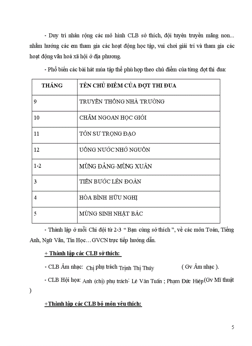 image for page Bao cao So ket cong tac doi hoc ky I nam hoc 2010 2011