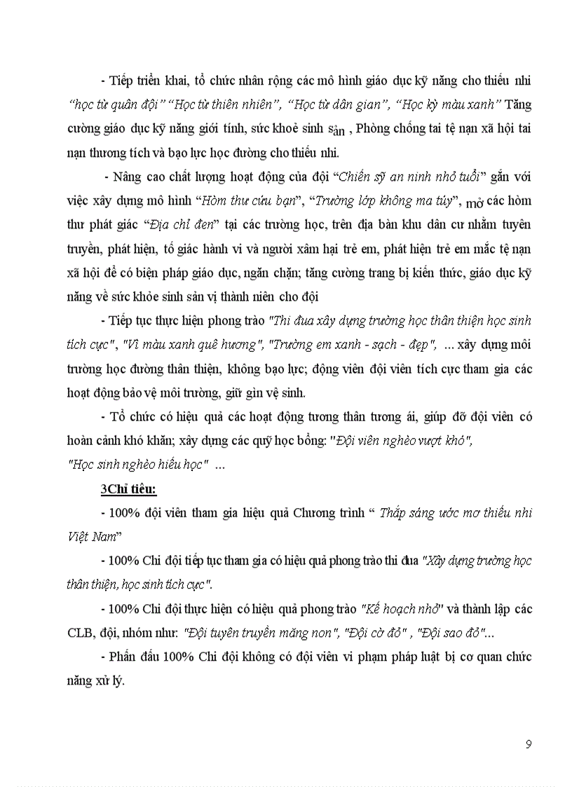 image for page Bao cao So ket cong tac doi hoc ky I nam hoc 2010 2011