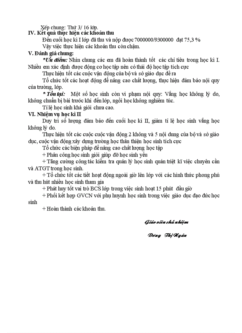 image for page Báo cáo sơ kết học kì 1 năm học 2010 2011