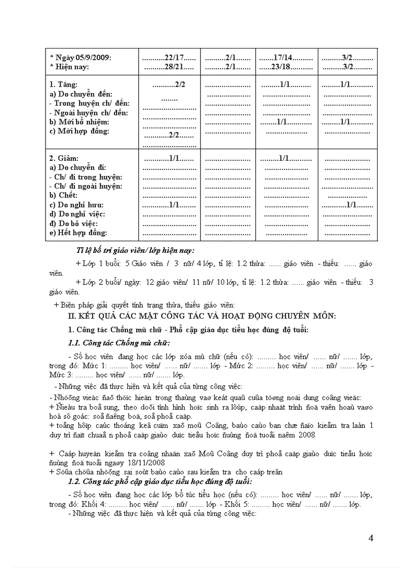 image for page Bao cao so ket hoc ki I 2009 2010