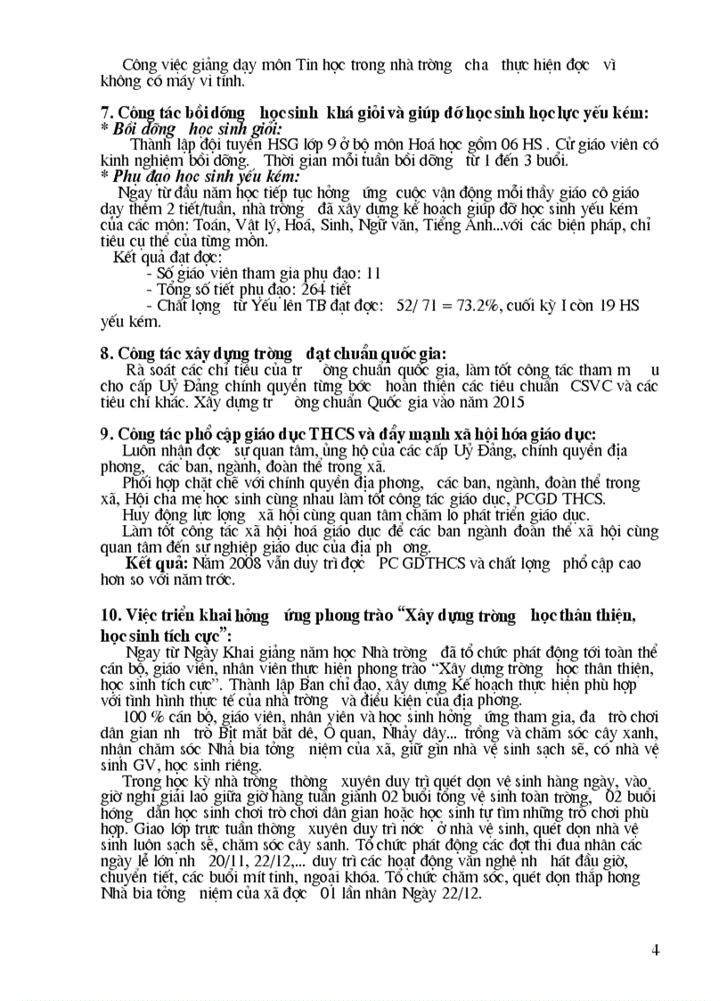 image for page Bao cao so ket Hoc ki I rat day du